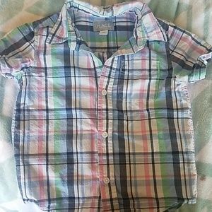 Children's Place Plaid Button down shirt